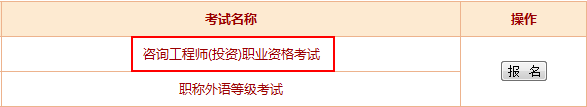 【最新】天津人事考試網公布2016年咨詢工程師報名入口