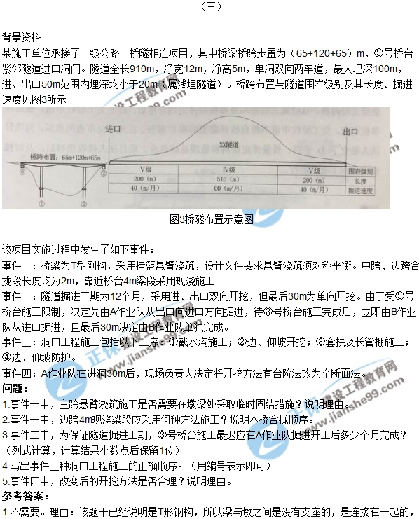 2017年二建《公路實務》試題及答案解析