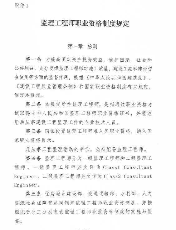 監(jiān)理大變革！新增二級監(jiān)理